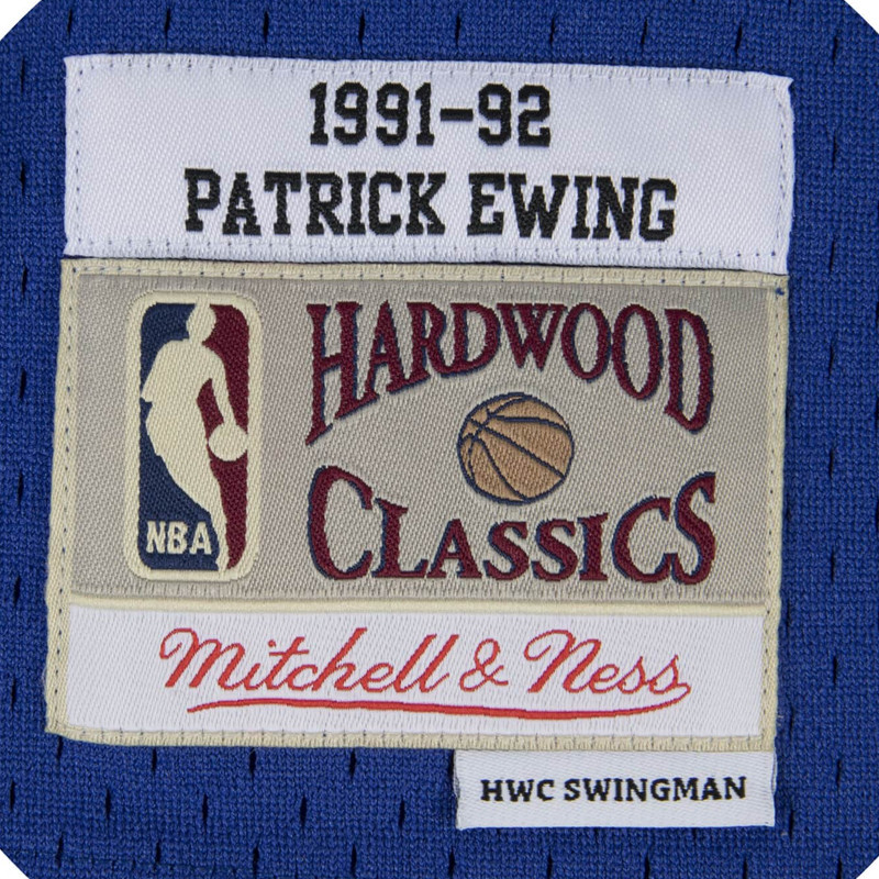 BAJU BASKET MITCHELL N NESS Patrick Ewing New York Knicks Road 1991-92 Swingman Jersey