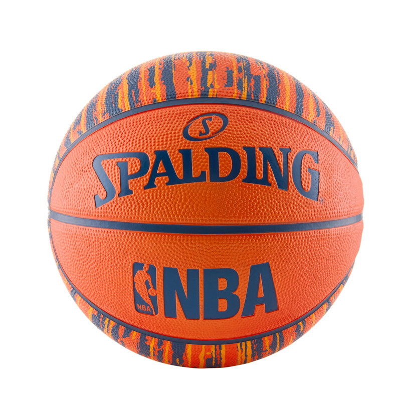 PERALATAN BASKET SPALDING NBA Design Coll Rubber