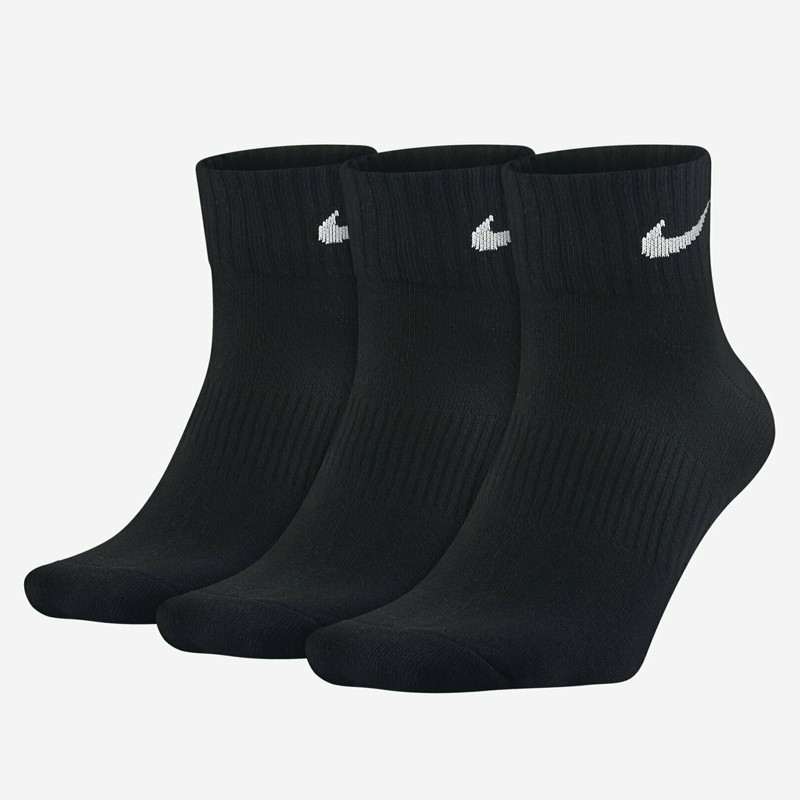 KAOS KAKI TRAINING NIKE 3PK Performance Lightweight Quarter Socks