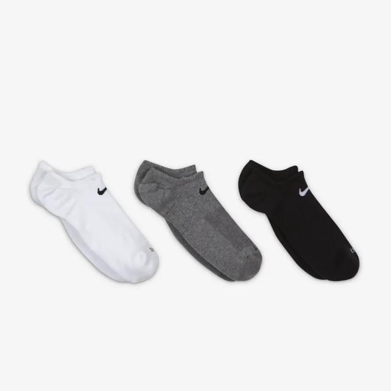 KAOS KAKI TRAINING NIKE 3PK Everyday Plus Cushioned Socks