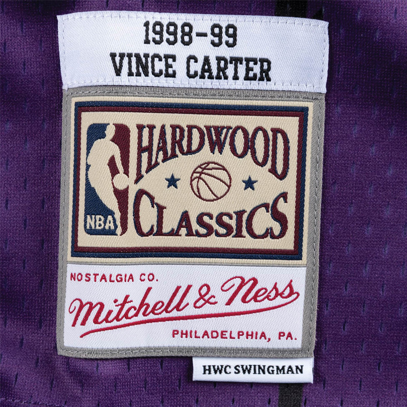 BAJU BASKET MITCHELL N NESS Vince Carter Toronto Raptors Road 1998-99 Swingman Jersey