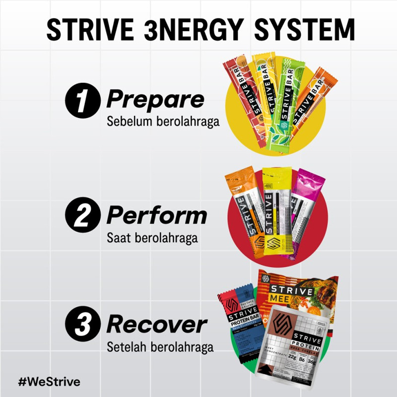 SUPLEMEN LARI STRIVE Whey Protein Vanila