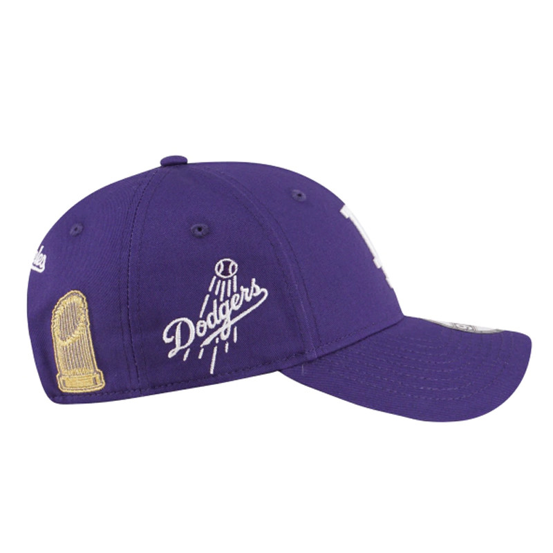 AKSESORIS SNEAKERS NEW ERA Los Angeles Dodgers Purple City Mix 9FORTY Cap